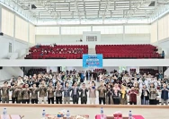 Pembukaan Olimpiade Matematika Tingkat SMP/MTs dan SMA/MA se-Pulau Lombok sebagai rangkaian Dies Natalis Tadris Matematika ke-27 (Dok. Ist)