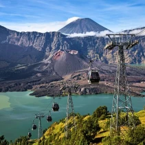 Ilustrasi Proyek Kereta Gantung Rinjani