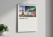 Tamplate Kalender 2026, Format CDR