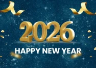 Ucapan Selamat Tahun Baru 2026 Bahasa Inggris