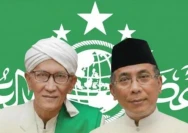 Ketum PBNU Yahya Cholil Staquf (kanan) dan Rais Aam PBNU Miftachul Akhyar (kiri) (tangselpos.id)