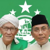 Ketum PBNU Yahya Cholil Staquf (kanan) dan Rais Aam PBNU Miftachul Akhyar (kiri) (tangselpos.id)