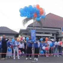 Acara HUT BRI ke-130 di Kantor BRI Cabang Praya