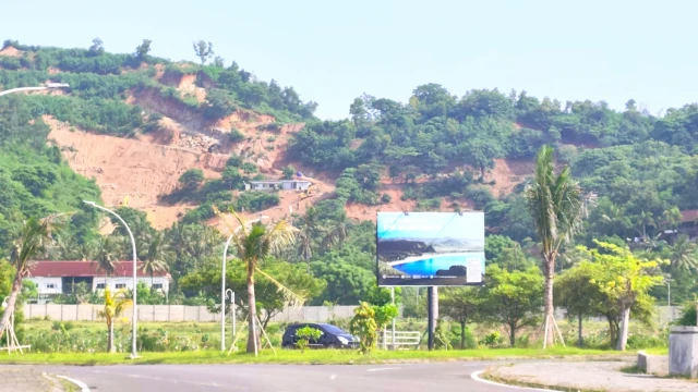 Ratursan Vila yang diduga tak berizin di kawasan Kute