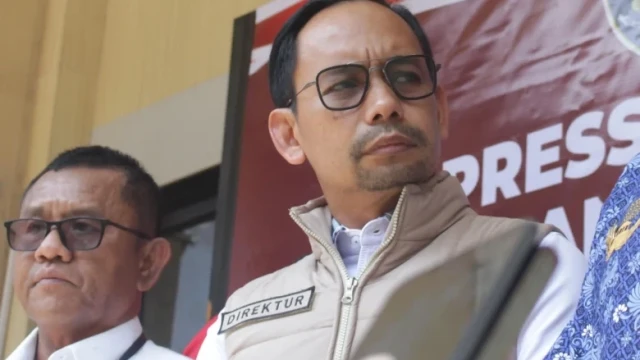Dir Reskrimsus Polda NTB, Kombes Pol FX Endriadi di Mapolda NTB
