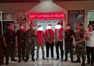 Tiga tersangka Korupsi Proyek Irigasi saat ditahan penyidik Kejari Dompu, (Dok. Kejari Dompu)