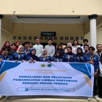 Mahasiswa KKN Unram di Korleko Selatan Melakukan Sosialisasi Guna Dorong Pemanfaatan Limbah Pertanian Jadi Pakan ternak di Korleko Selatan