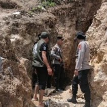 tambang ilegal di Desa Kuta Mandalika (Dok. Inside Lombok)