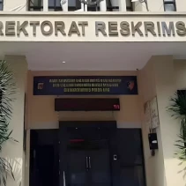 Gedung Dit Reskrimsus Polda NTB di Jalan Langko Kota Mataram