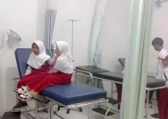 29 murid SDN 2 Malaka, Kecamatan Pemenang, diduga keracunan usai menyantap menu MBG dari SPPG di Dusun Pandanan