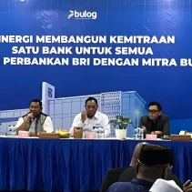 Forum diskusi bertajuk “Sinergi Membangun Kemitraan Satu Bank untuk Semua” di Kantor Cabang BRI Praya (Dok. Ist)