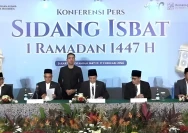 Konferensi pers sidang isbat, Penetapan 1 Ramadan 1447 H