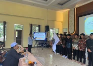 drg. H. Asrul Sani, M.Kes (Kadispora Lombok Timur) melantik pengurus baru IKPM Lombok Timur Malang-Raya (Minggu/8/2)