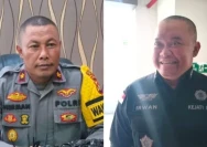 Wakapolres Bima Kota Kompol Herman, SH. dan Asisten Pidana Umum Kejati NTB, Irwan Setiawan Wahyuhafi