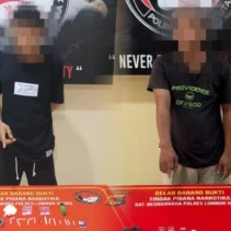 ARP alias C dan IR alias A ditingkatkan statusnya ke tahap penyidikan atas dugaan tindak pidana peredaran gelap narkotika. (Dok. Radar Lombok)