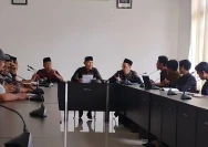 Muda Mandalika saat audiensi di gedung DPRD Lombok Timur
