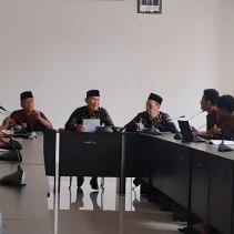 Muda Mandalika saat audiensi di gedung DPRD Lombok Timur