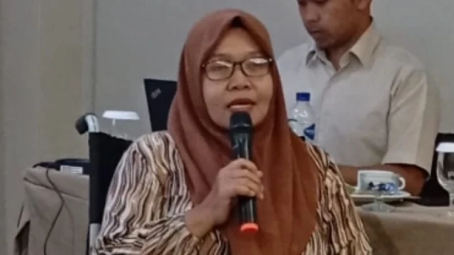 Ketua Himpunan Wanita Disabilitas Indonesia (HWDI) NTB Sri Sukarni.
