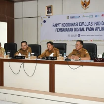 Rapat Koordinasi Evaluasi PAD Dan Launching SIPDAH Lombok Timur (Doc.istimewa)