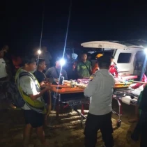 Korban Pendakian Gunung Rinjani asal Sukabumi dievakuasi petugas