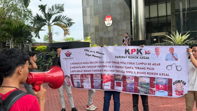 KMMB Gelar Aksi jilid 2 didepan KPK, Desak Haji Mukmin Segera Diperiksa