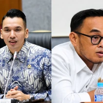 M. Kadafi Anggota DPR RI dan Moh. Rano Alfath