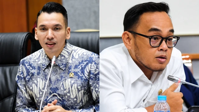 M. Kadafi Anggota DPR RI dan Moh. Rano Alfath