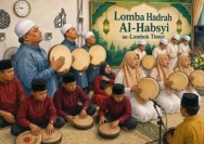Majlis Ta'lim Darunnajah Al-Irsyadi Mamben gelar Lomba Hadrah Al-Habsyi se-Lombok Timur.