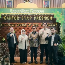 Bupati Audiensi Kunjungan Presiden (doc.istimewa)
