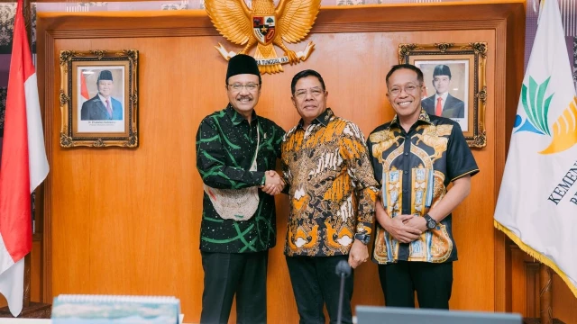 Bupati Lombok Timur audiensi bersama Menteri Sosial RI. (doc. Istimewa)