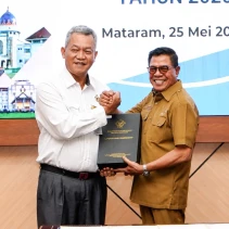 Bupati Lotim Terima LHP BPK, Pertahankan Opini WTP (doc.istimewa)
