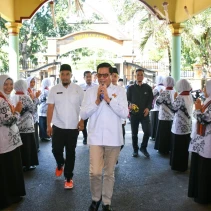 Halal Bi Halal PGRI Cabang Selong (doc.istimewa)