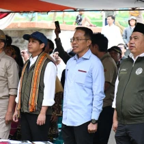 Kunker Menteri Kehutanan (doc.istimewa)
