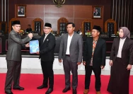 Penyampaian LKPJ TA 2025 DPRD (doc.istimewa)