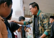 Santunan Anak Yatim M.Baan (doc.istimewa)