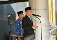 Sekda Lotim Pimpin Upacara Hari Lahir Pancasila (doc.istimewa)