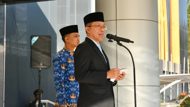 Sekda Lotim Pimpin Upacara Hari Lahir Pancasila (doc.istimewa)