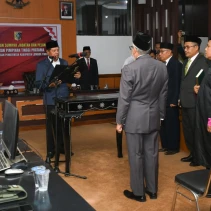 Pelantikan Kadis Kelautan (doc.istimewa)