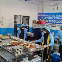 Dampur MBG di Lombok Tengah, Provinsi (doc.AntaraNtb)