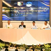 RUPS PDAM Lotim (doc.istimewa)