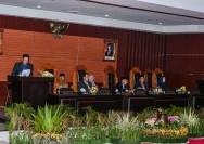 Sambutan Akhir Paripurna (doc.istimewa)