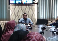 Pertemuan tim FITRA NTB bersama HWDI NTB dengan Komisi IV DPRD Lombok Tengah (Foto: Istimewa)