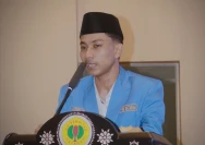 Ketua Cabang PMII Kota Mataram, Lalu Rizki Hidayat (Foto: Istimewa).