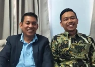 Ketua Komisi IV DPRD Lobar Muhali (kanan) bersama Wakil Ketua DPRD Syamsuriansyah. (doc.Suara NTB)