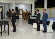 Pelantikam Resmi Eselon II dan III Lotim (doc.istimewa)