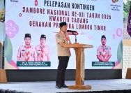 Pelepasan Kontingen Jamnas (doc.istimewa)
