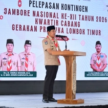 Pelepasan Kontingen Jamnas (doc.istimewa)