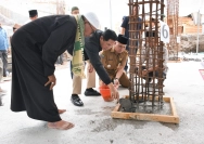 Peletakkan Batu Pertama Masjid Pringgasela (doc.istimewa)