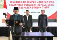 Pelantikan 61 pjs kades (doc.istimewa)