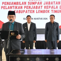 Pelantikan 61 pjs kades (doc.istimewa)